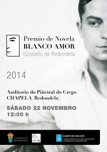 Entrega do XXXII Premio Blanco Amor de Novela Longa