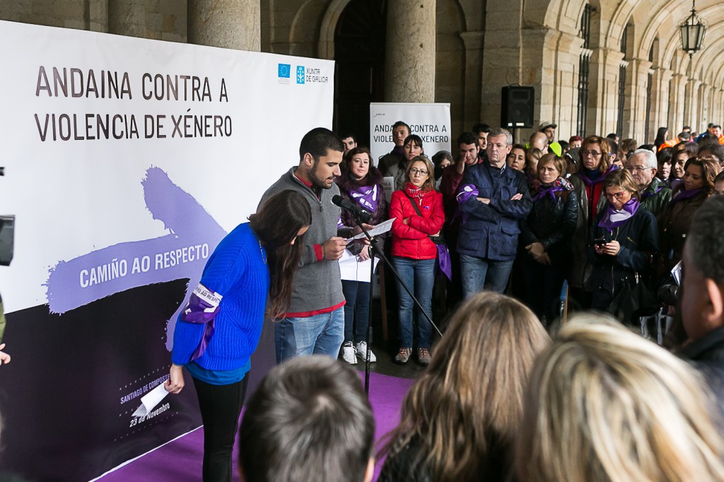 A Xunta organiza a andaina “Camiño ao respecto” para expresar o rexeitamento da violencia de xénero