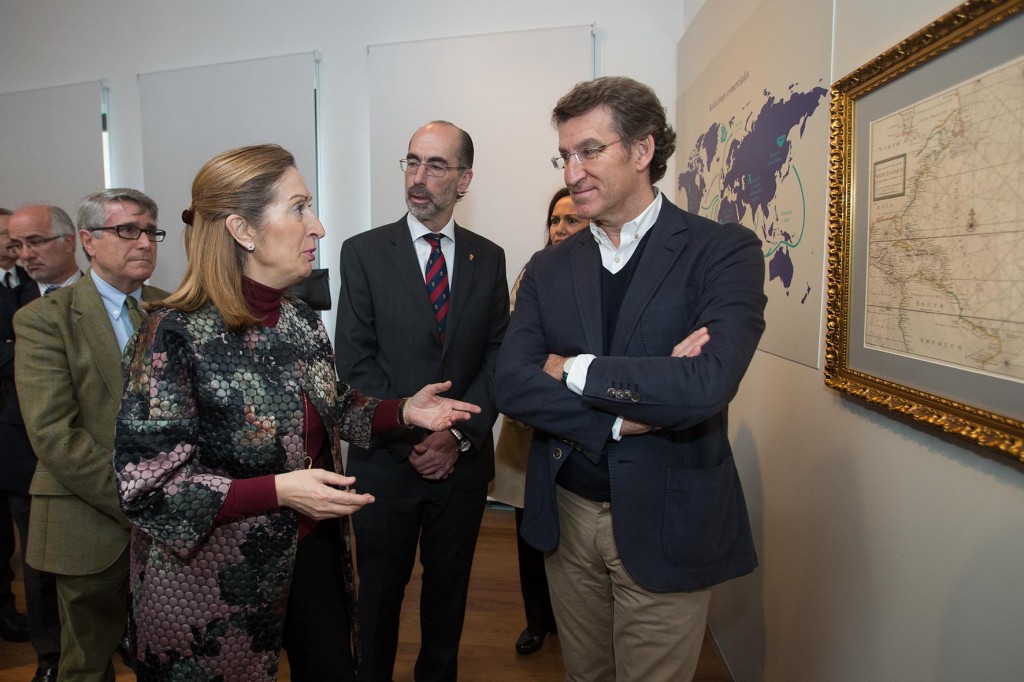 O presidente da Xunta preside a inauguración da Casa da Navegación de Baiona