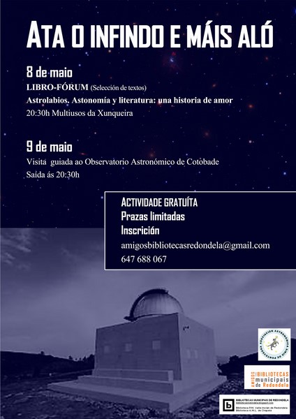 "Ata o infindo e máis aló"-Nova-actividade-Asociación-Amigos-Bibliotecas-Redondela